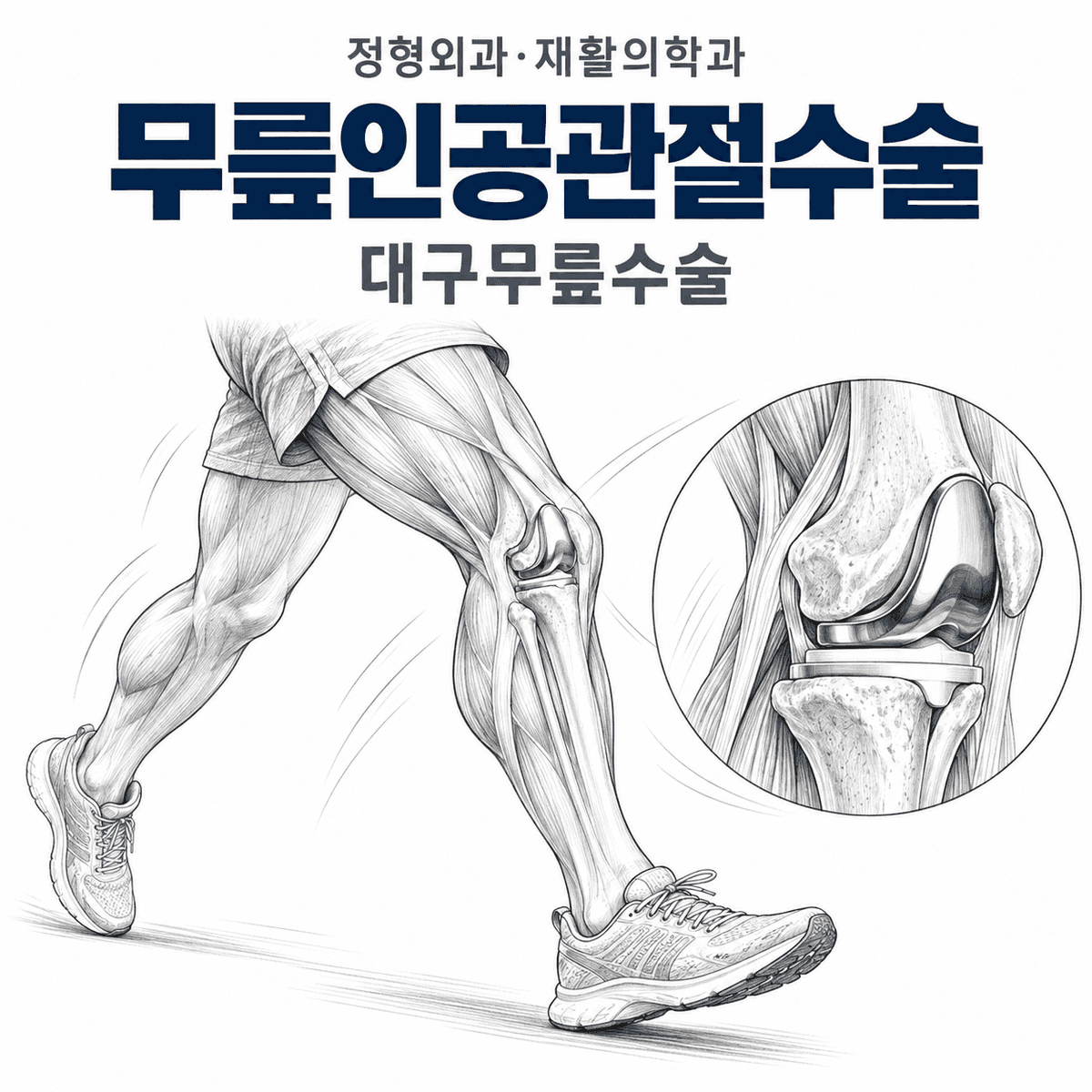 대구 정형외과 무릎인공관절수술 핵심 정보 이미지